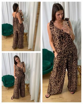 Komplet z wiskozy jedwabnej