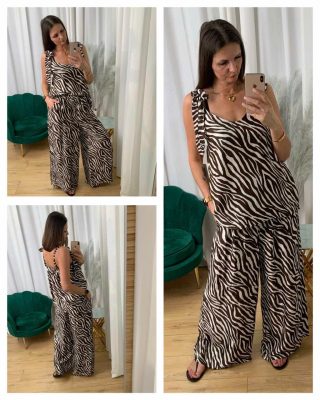 Komplet z wiskozy jedwabnej